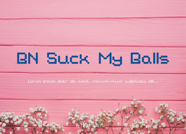 BN Suck My Balls example